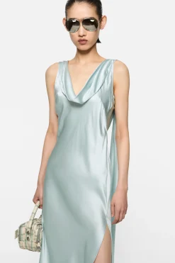 Silk tunic dress