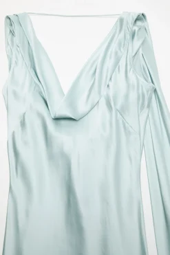 Silk tunic dress