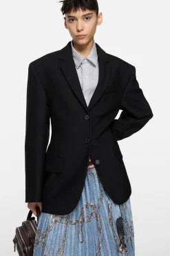 Single-breasted suit jacket