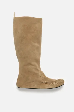 Slouch saddle boots