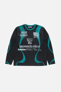 Sports jersey graphic t-shirt