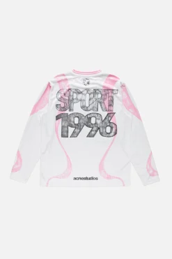 Sports jersey graphic t-shirt