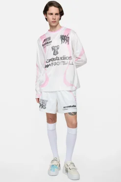 Sports jersey graphic t-shirt