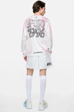 Sports jersey graphic t-shirt