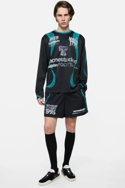Sports jersey graphic t-shirt