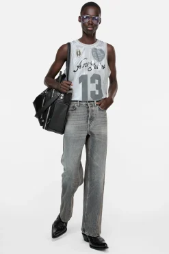 Sports jersey tank top