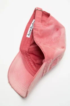 Sprayed logo cap