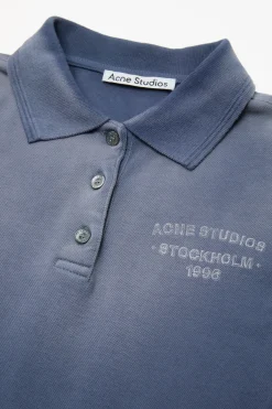 Sprayed polo t-shirt