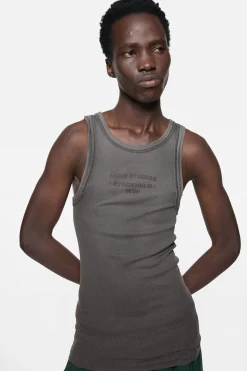 Sprayed tank top