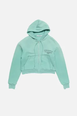 Sprayed zip hoodie