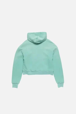 Sprayed zip hoodie