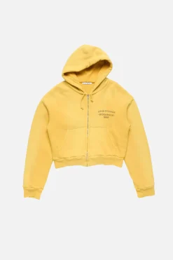 Sprayed zip hoodie