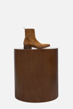 Suede ankle boots