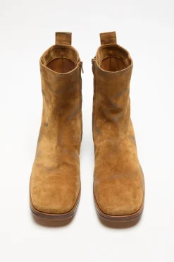 Suede ankle boots