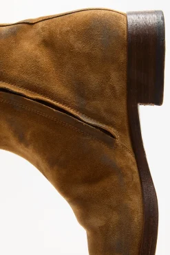 Suede ankle boots