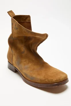 Suede ankle boots