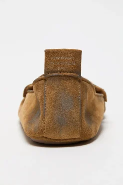 Suede loafers