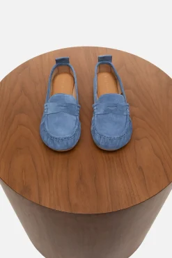 Suede loafers