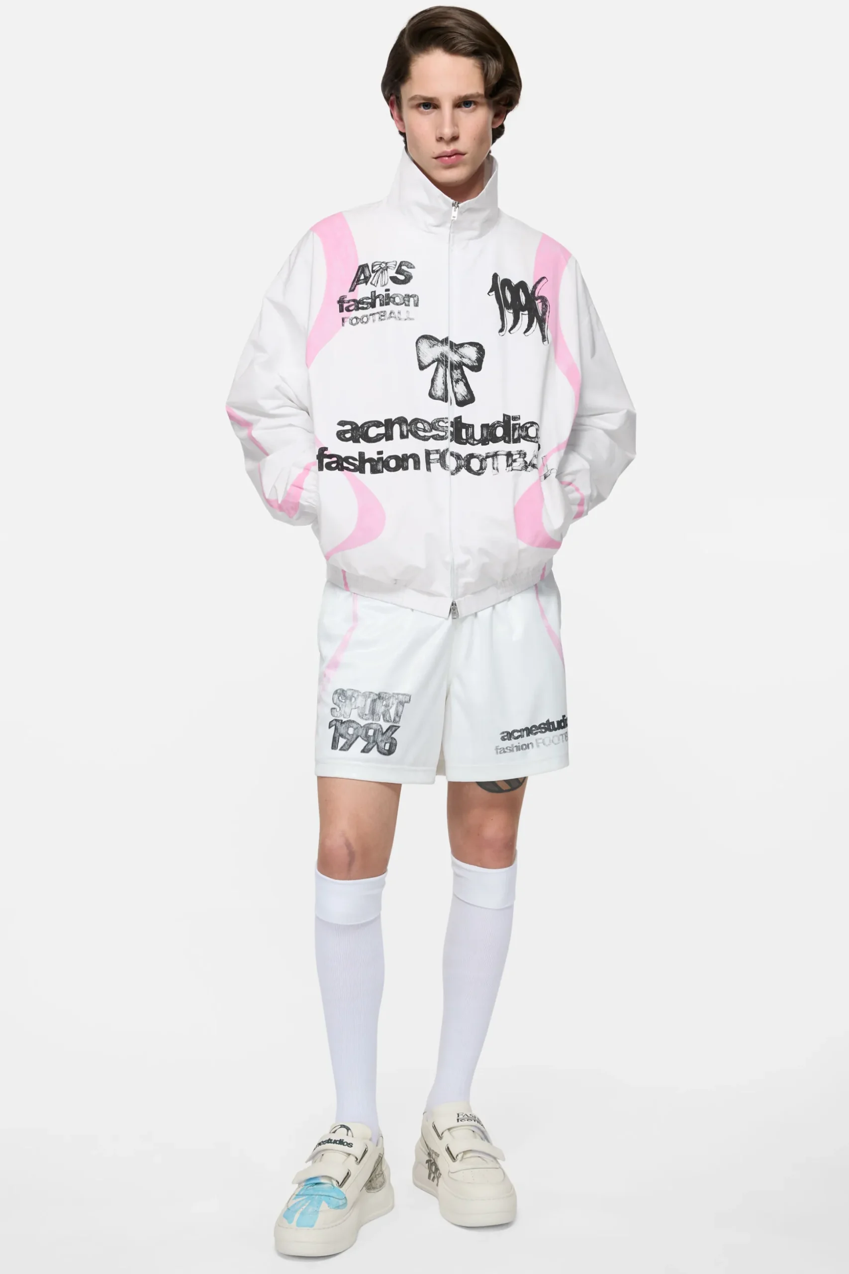 Technical jacket with logo