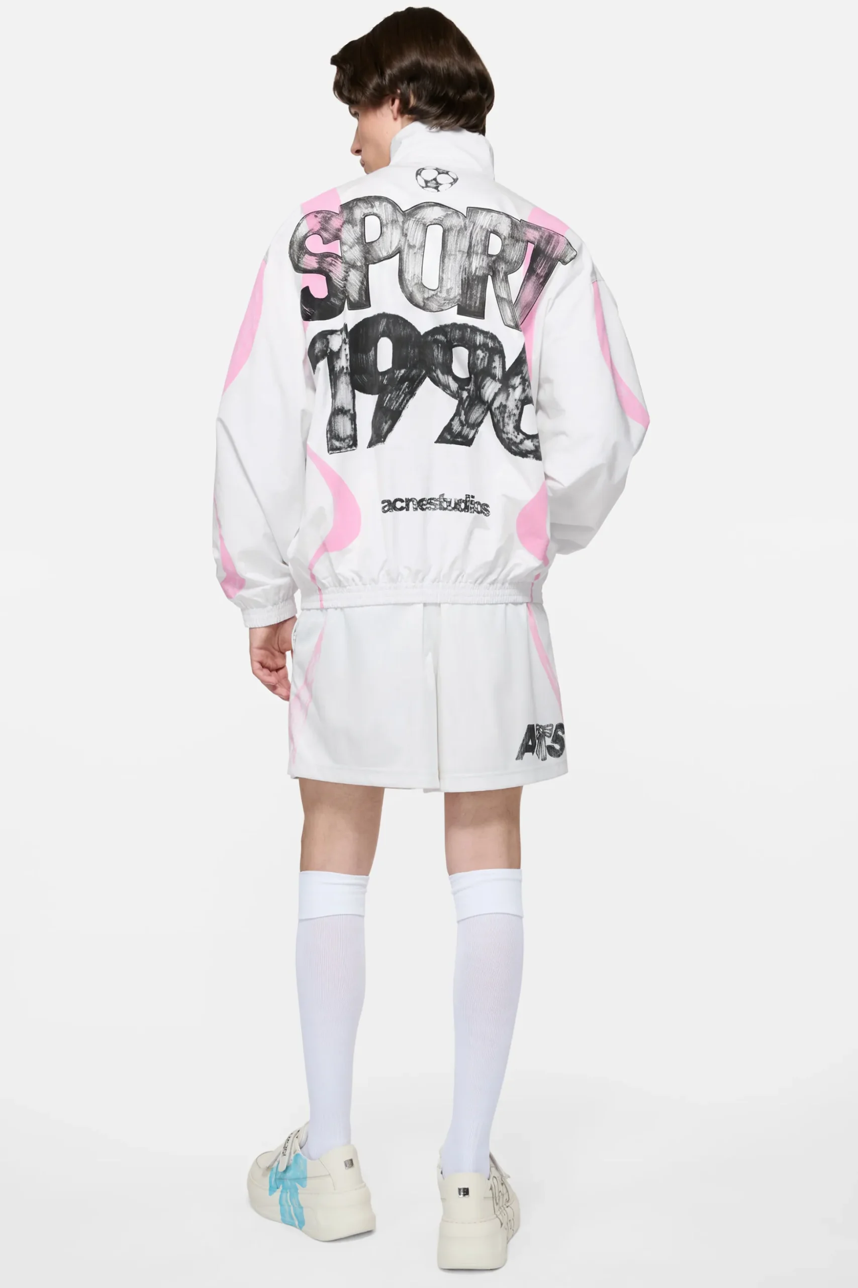 Technical jacket with logo