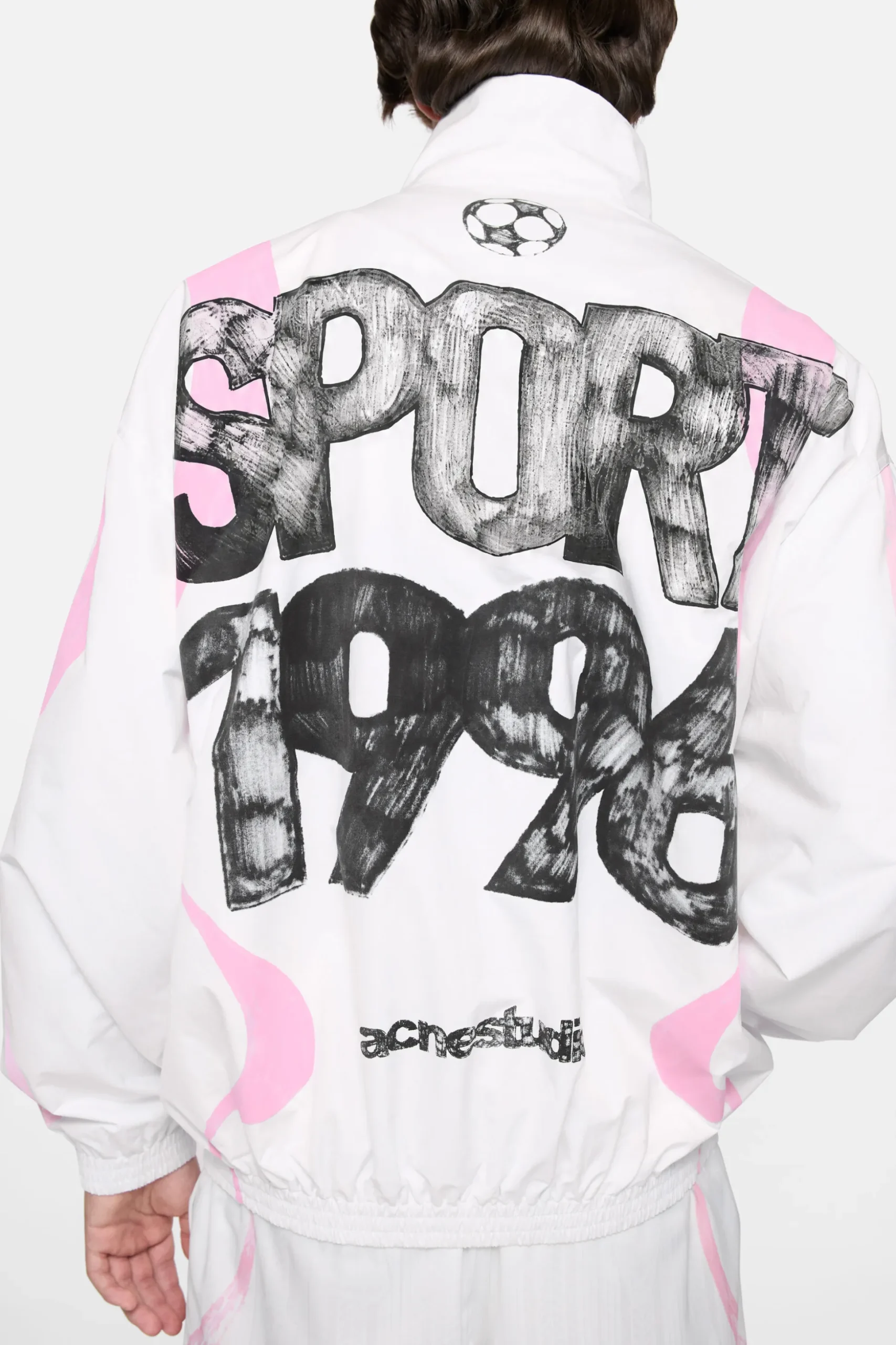 Technical jacket with logo