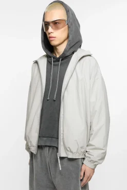 Technical jacket with logo