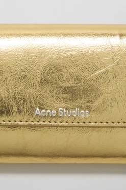 Trifold leather wallet