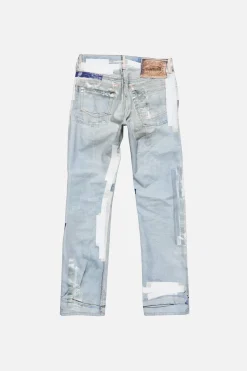 Trompe-l'œil tape jeans - 1996M