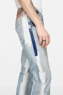 Trompe-l'œil tape jeans - 1996M
