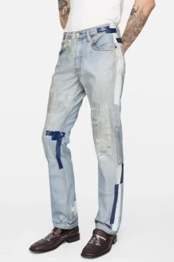 Trompe-l'œil tape jeans - 1996M