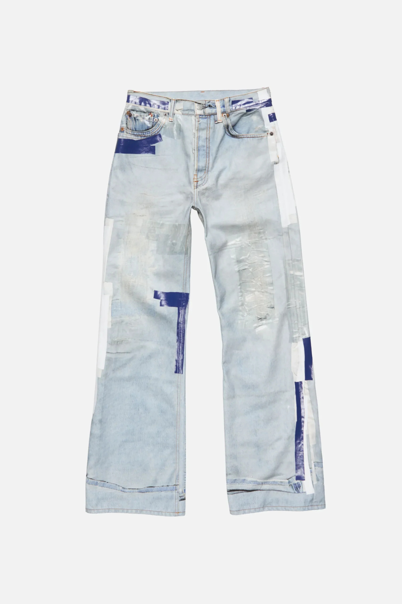 Trompe-l’œil tape jeans - 2021M