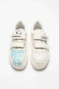 Velcro platform sneakers