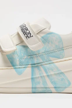 Velcro platform sneakers