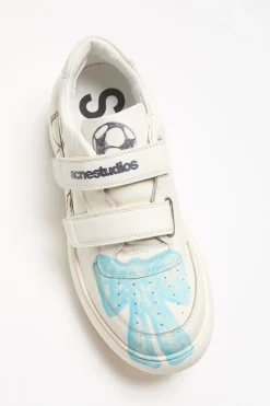 Velcro platform sneakers