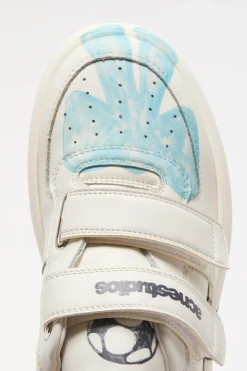 Velcro platform sneakers