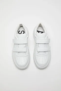 Velcro strap platform sneakers
