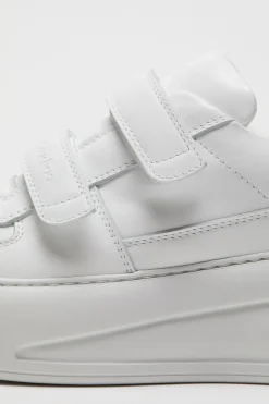 Velcro strap platform sneakers