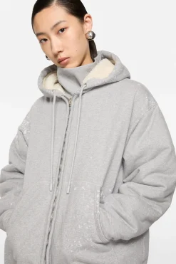 Vintage fleece logo hoodie