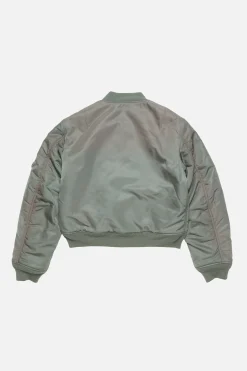 Washed bomber jacket