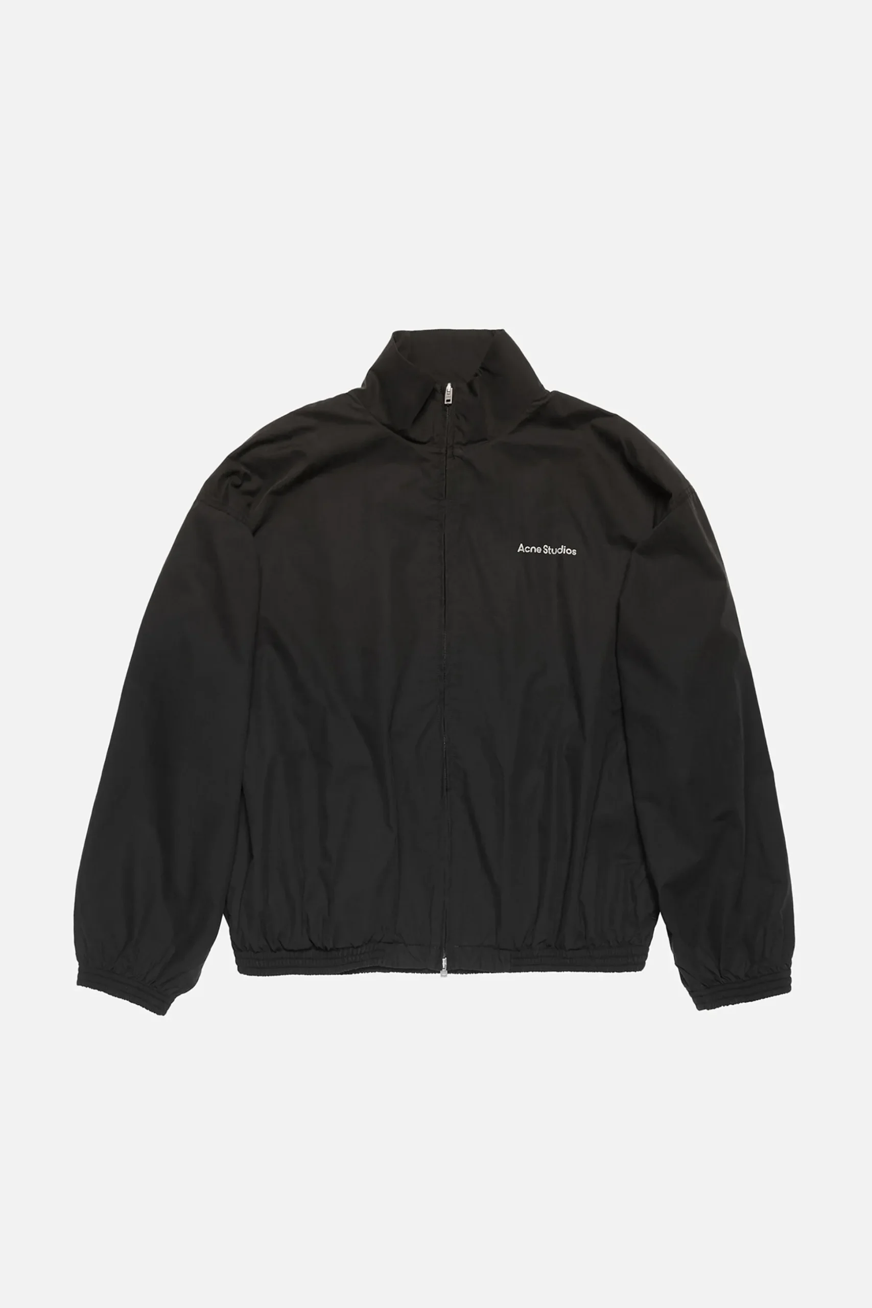 Washed logo jacket