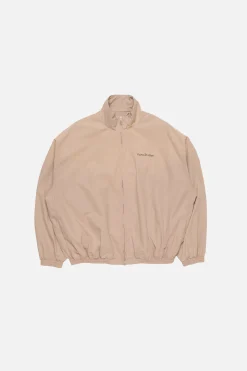 Washed logo jacket