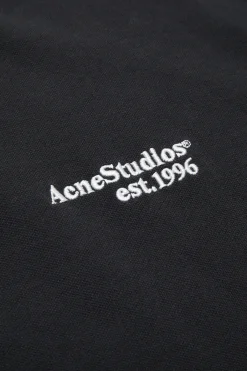Washed logo polo