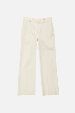 Washed tailored trousers