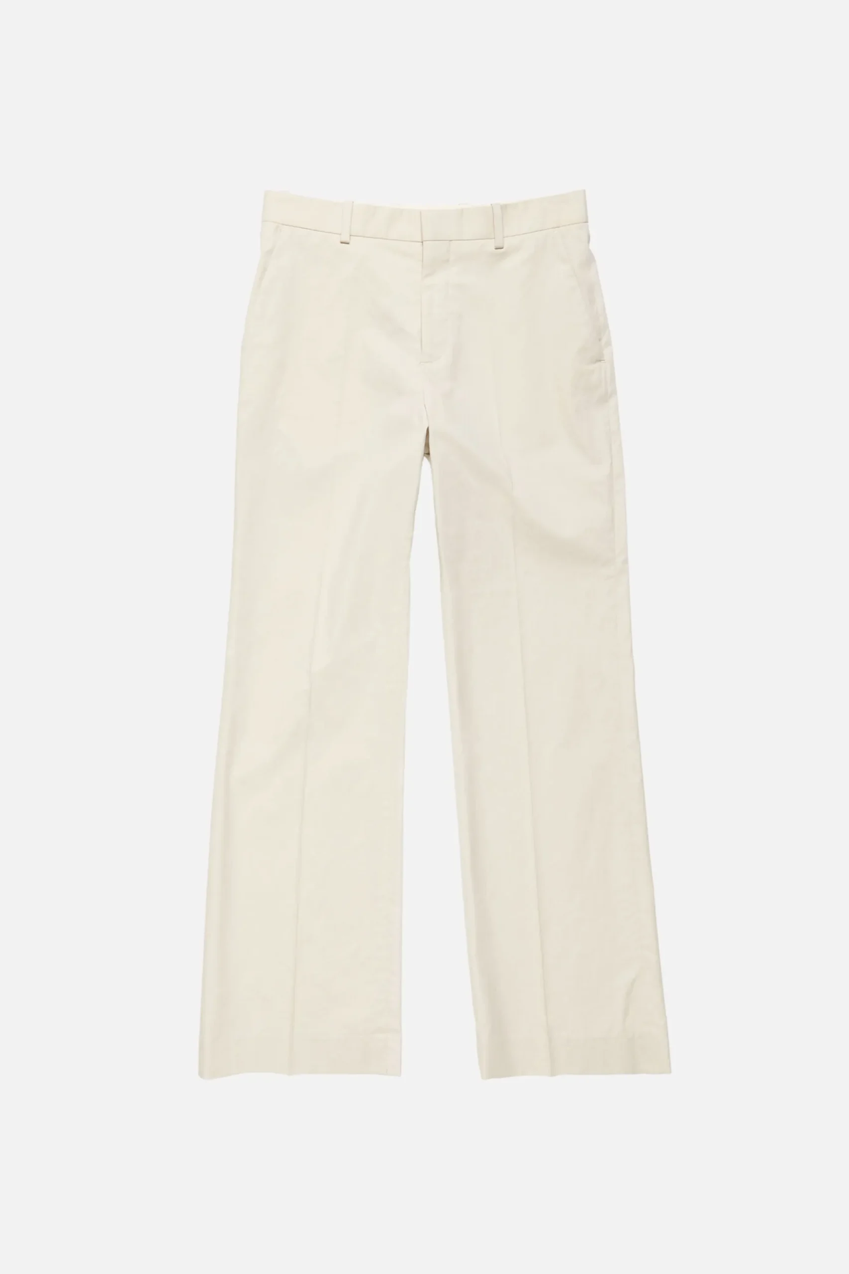 Washed tailored trousers