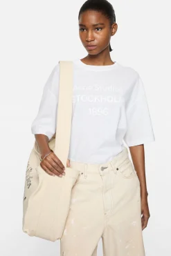 White 1996 logo t-shirt