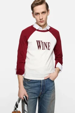 Wine graphic t-shirt