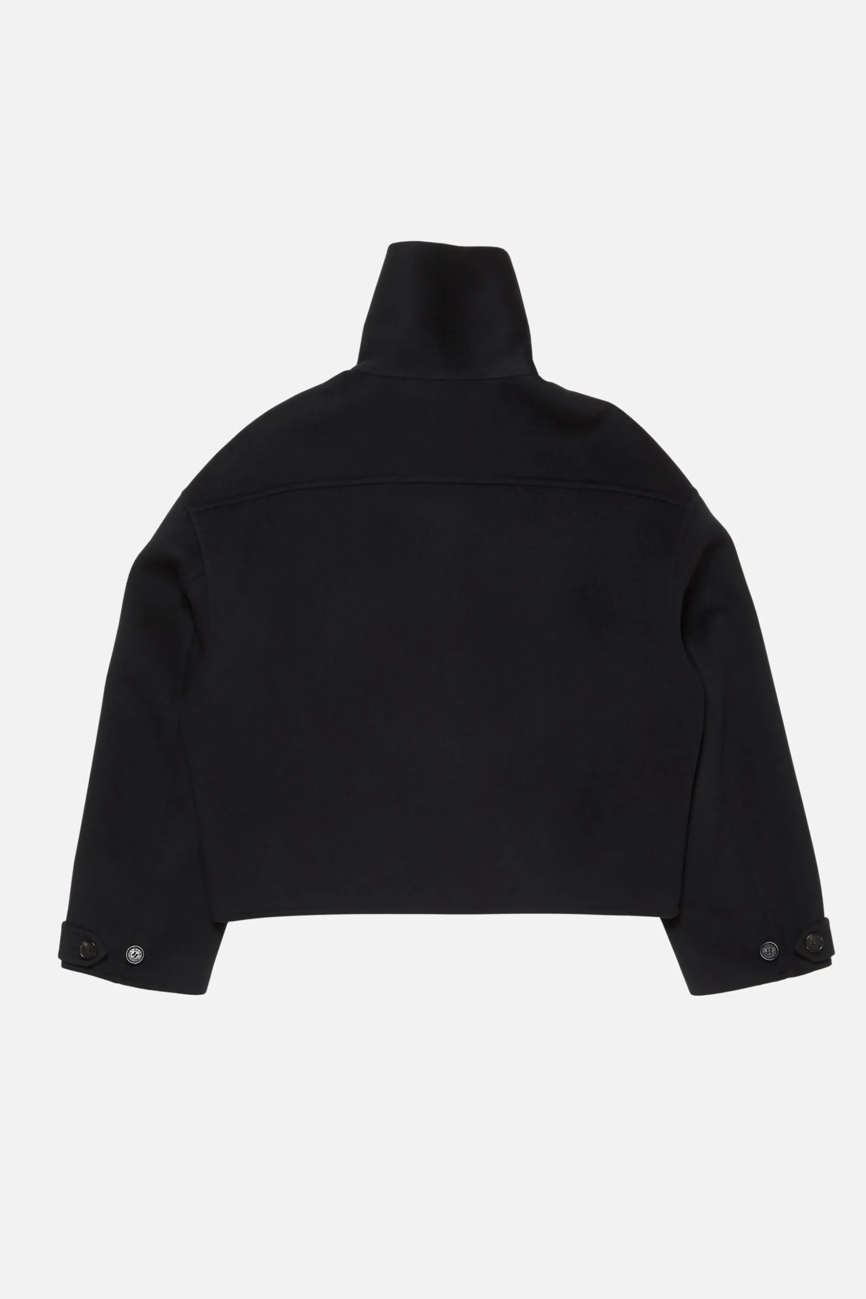 Wool zip jacket