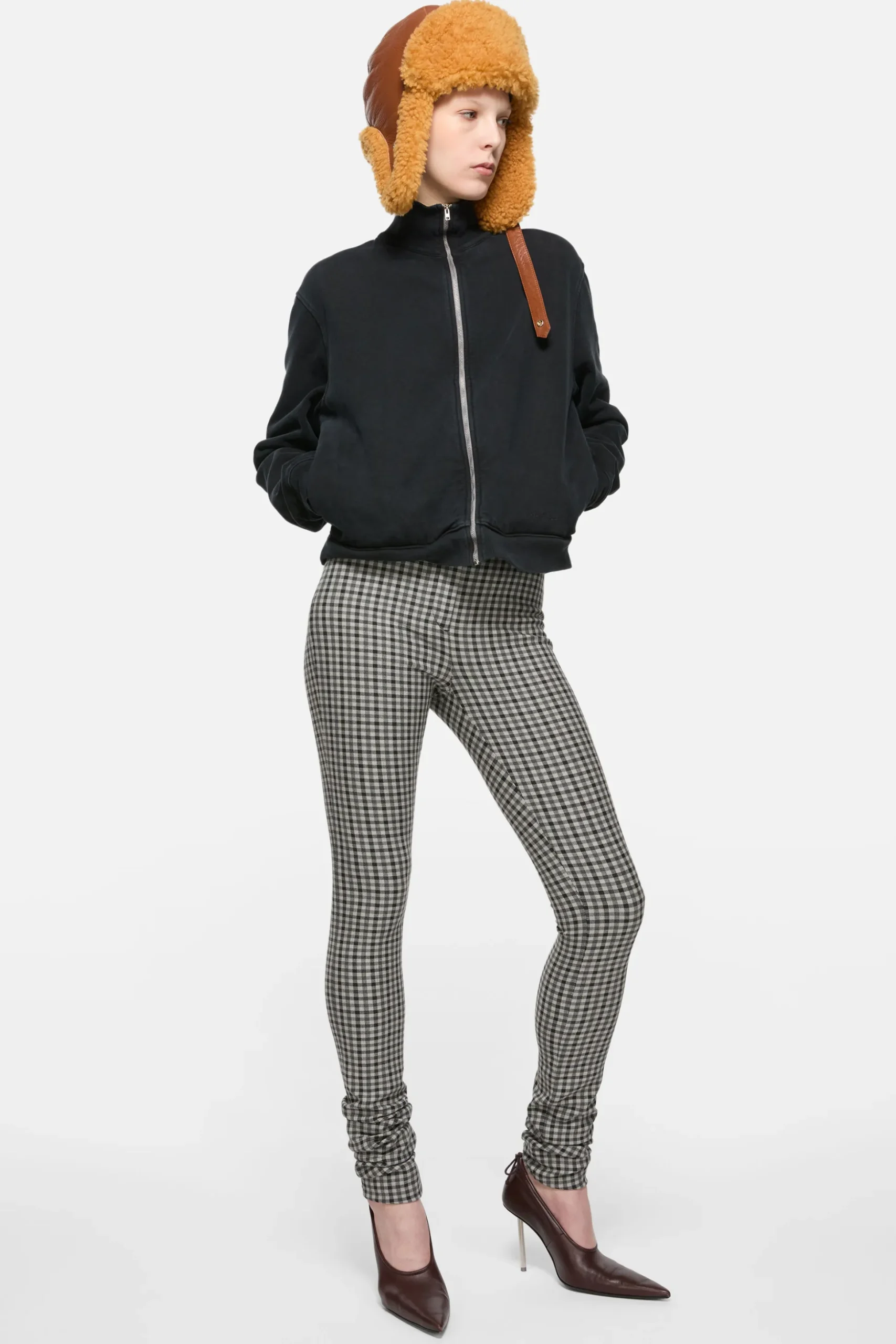 Zip-up sweatshirt